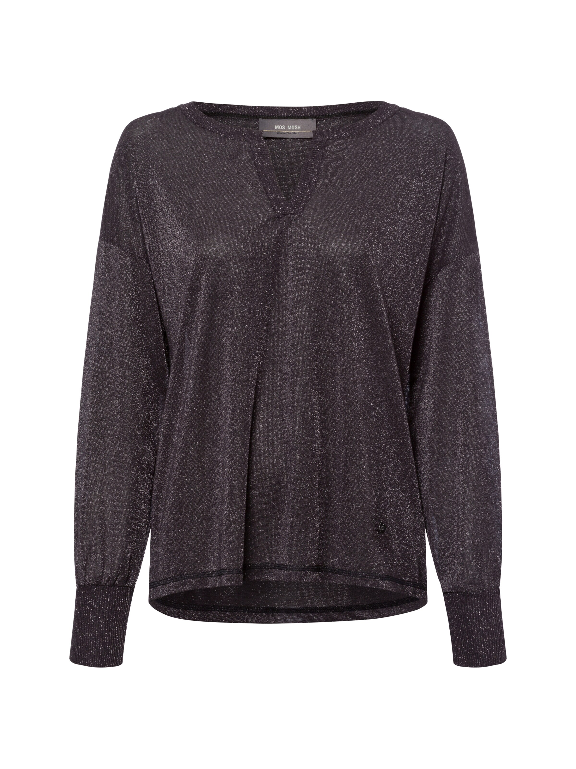 MOS MOSH Shirt in Grijs: voorkant