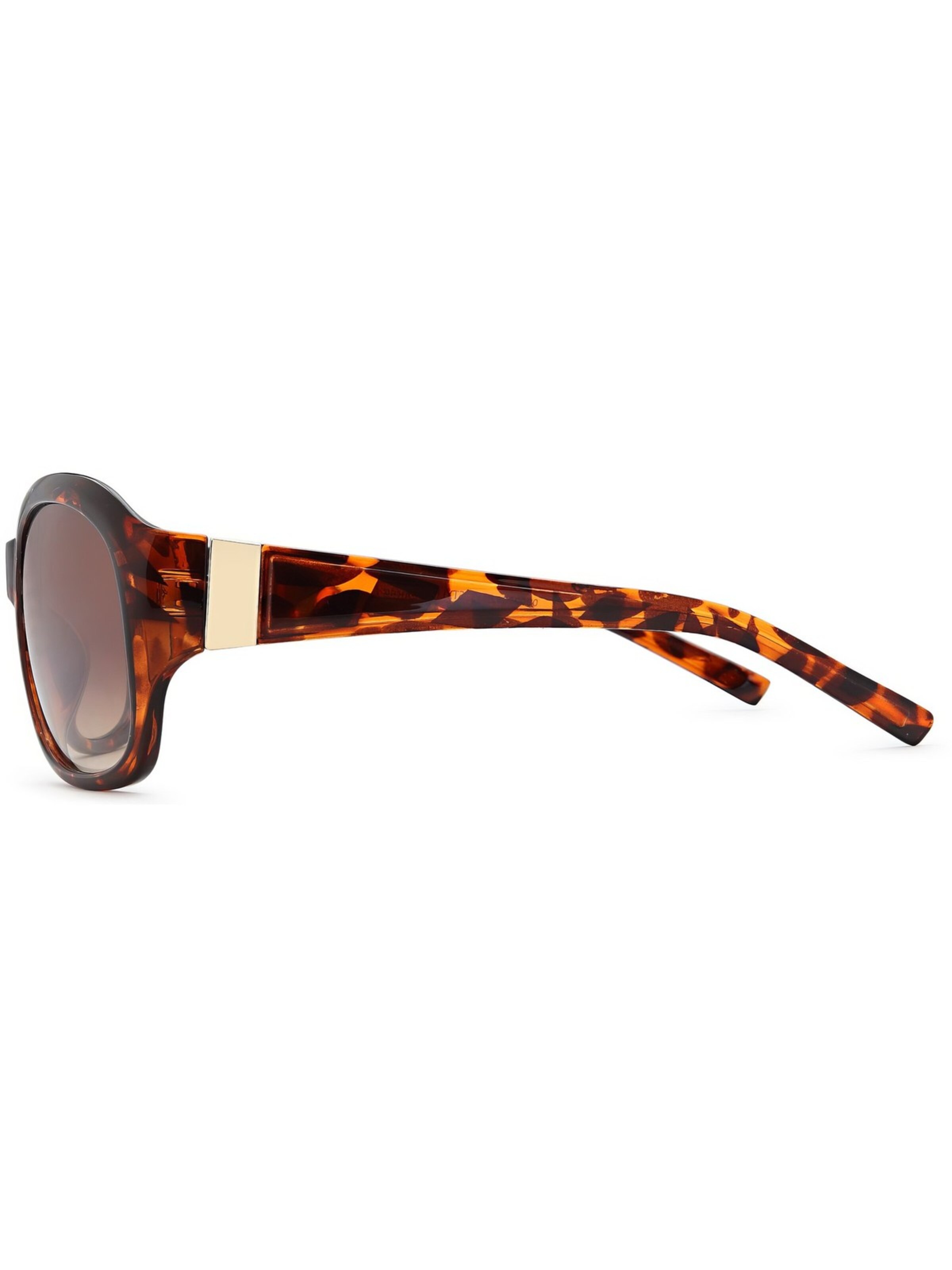 styleBREAKER Sonnenbrille 'Sonnenbrille in Schmetterlingsform'‌‌‌‌‌‌‌‌ in Braun