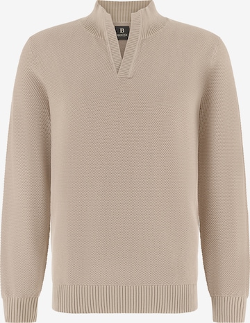 Pull-over Boggi Milano en marron : devant