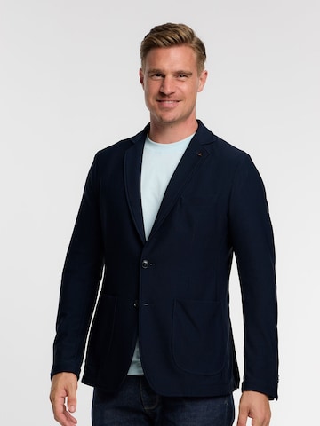 Zuitable Slim Fit Sakko 'DiBob'‌‌‌ in Blau