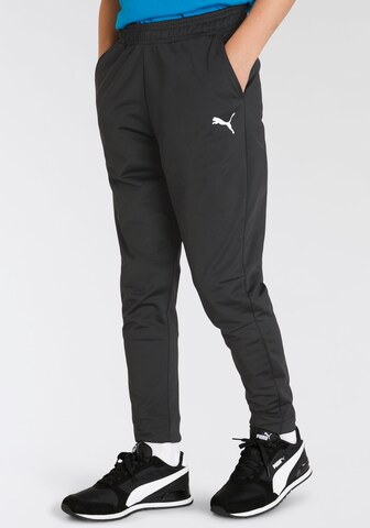 PUMA Tapered Workout Pants in Black