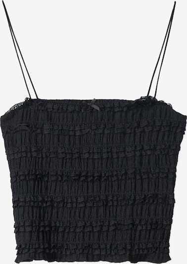 Bershka Toppi värissä musta, Tuotenäkymä