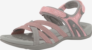 HI-TEC Sandals in Grey: front