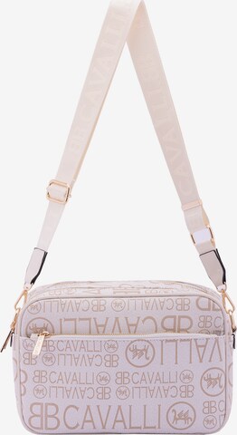 Borsa a tracolla di B. Cavalli in bianco: frontale