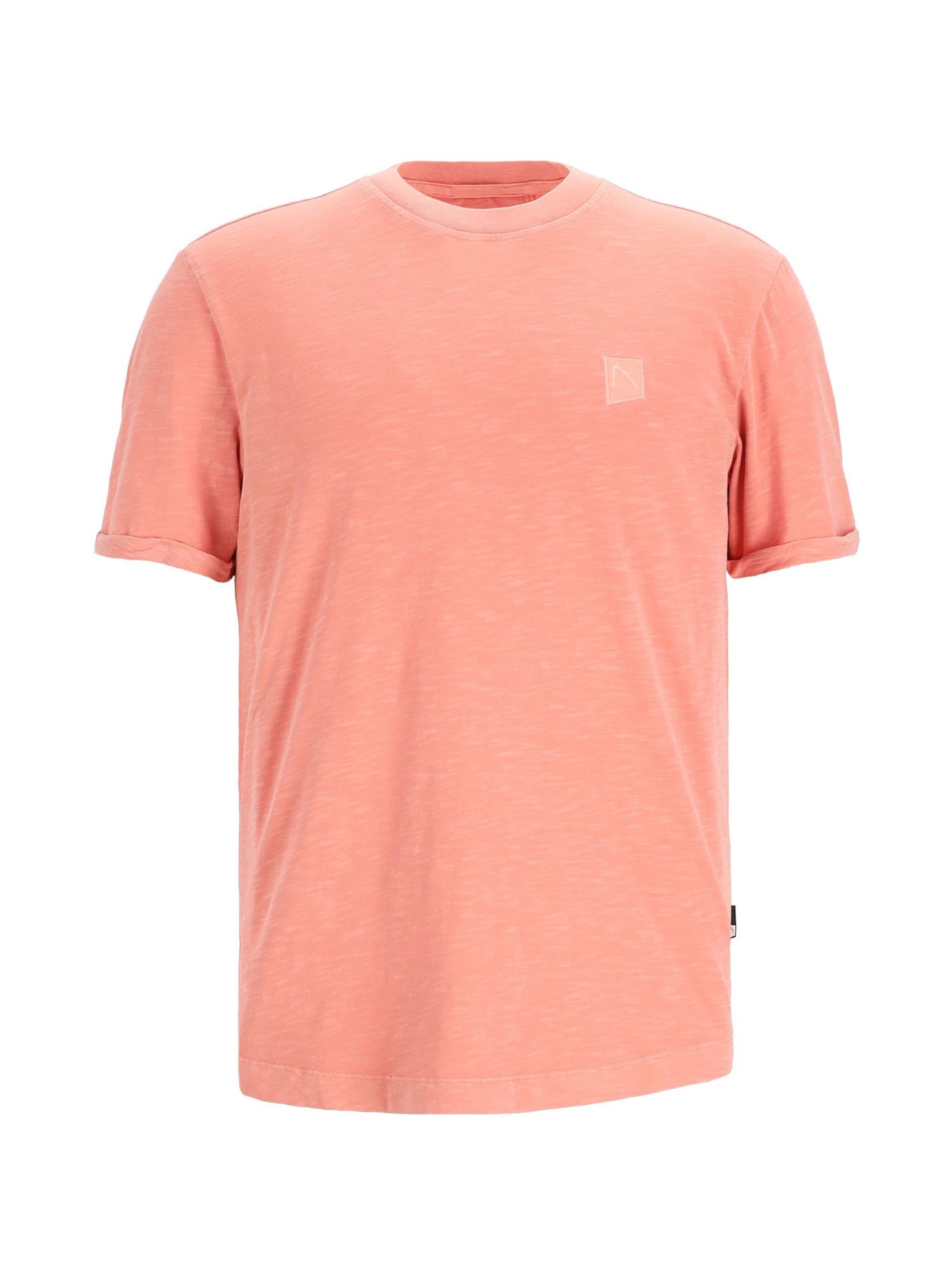CHASIN' Shirt 'Brody Slub' in Pink: Vorderseite
