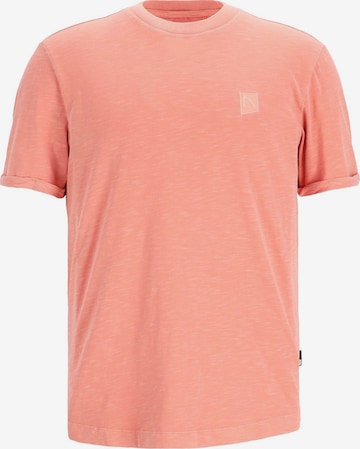 T-Shirt 'Brody Slub' CHASIN' en rose : devant