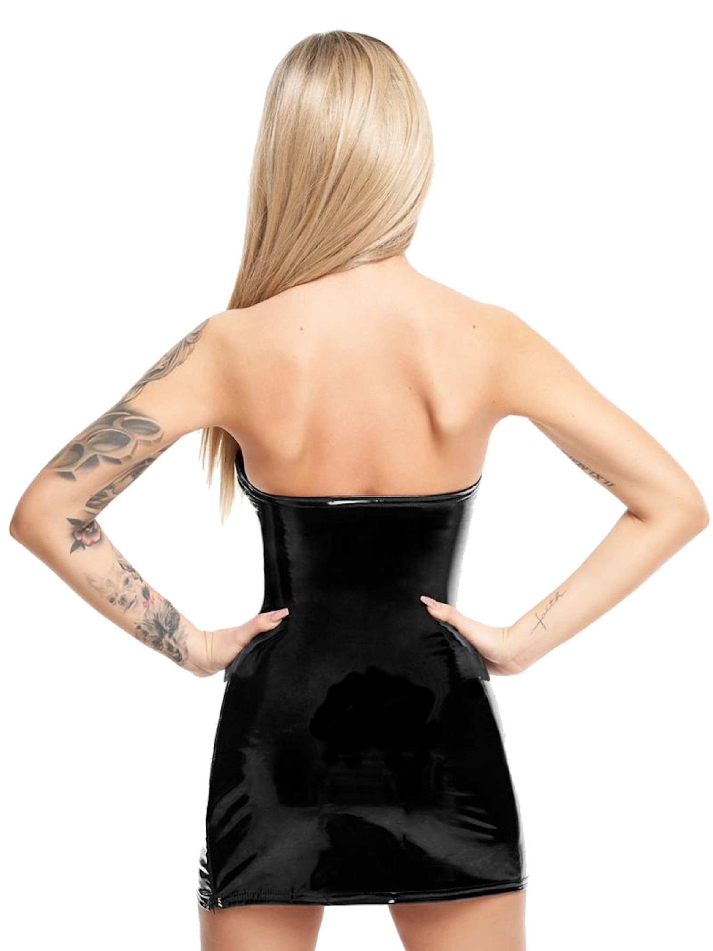 7Heaven Kleid 'D216 Lack'‌‌‌‌‌‌‌‌‌ in Schwarz