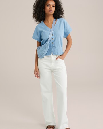 Chemisier WE Fashion en bleu