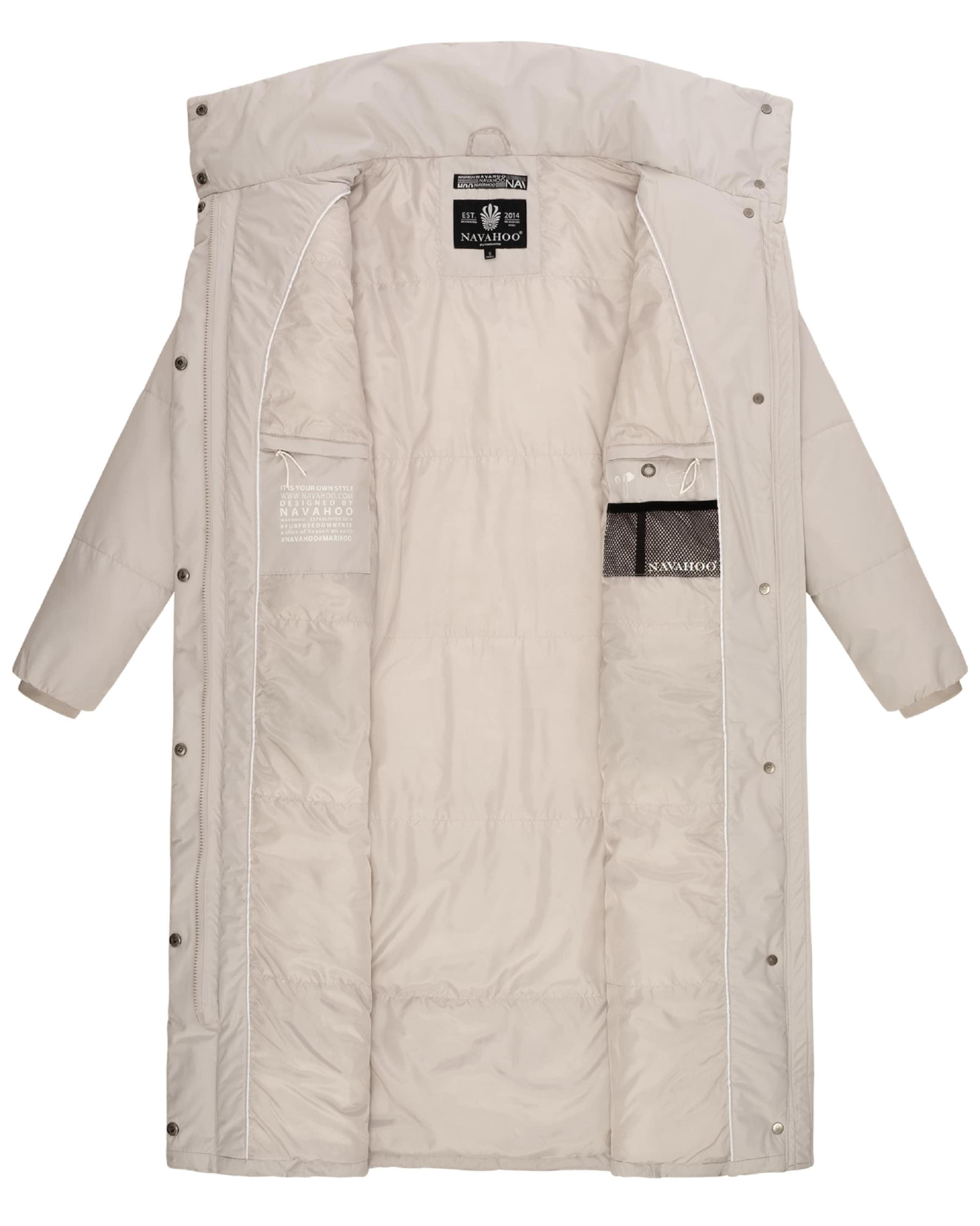 bēšs NAVAHOO Ziemas mētelis 'Mirenaa'