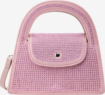 Borsa a mano di myMo at night in rosa: frontale