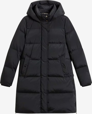 Veste d’hiver Woolrich en noir : devant