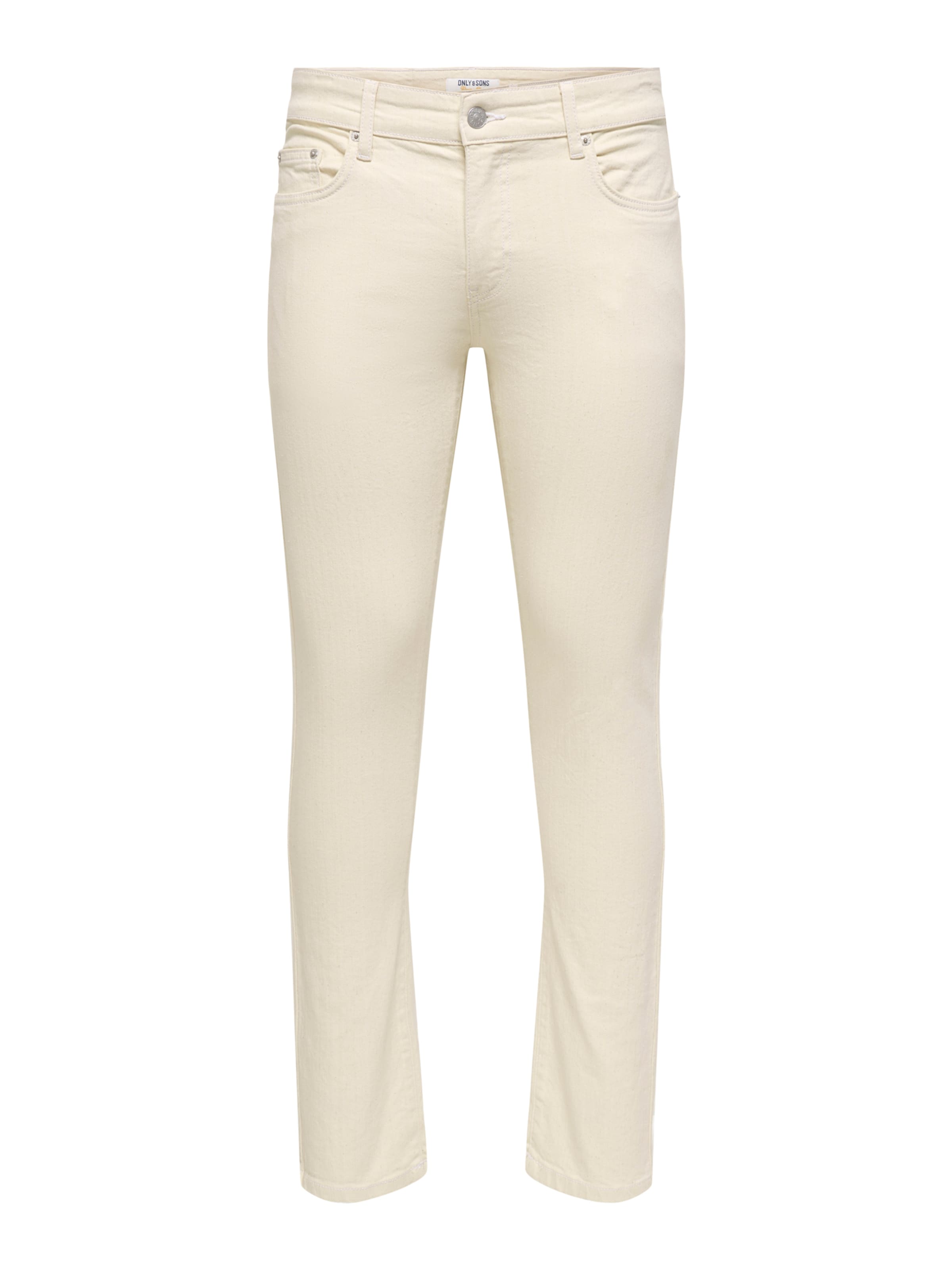 Slimfit Jeans 'ONSLoom' di Only & Sons in beige: frontale