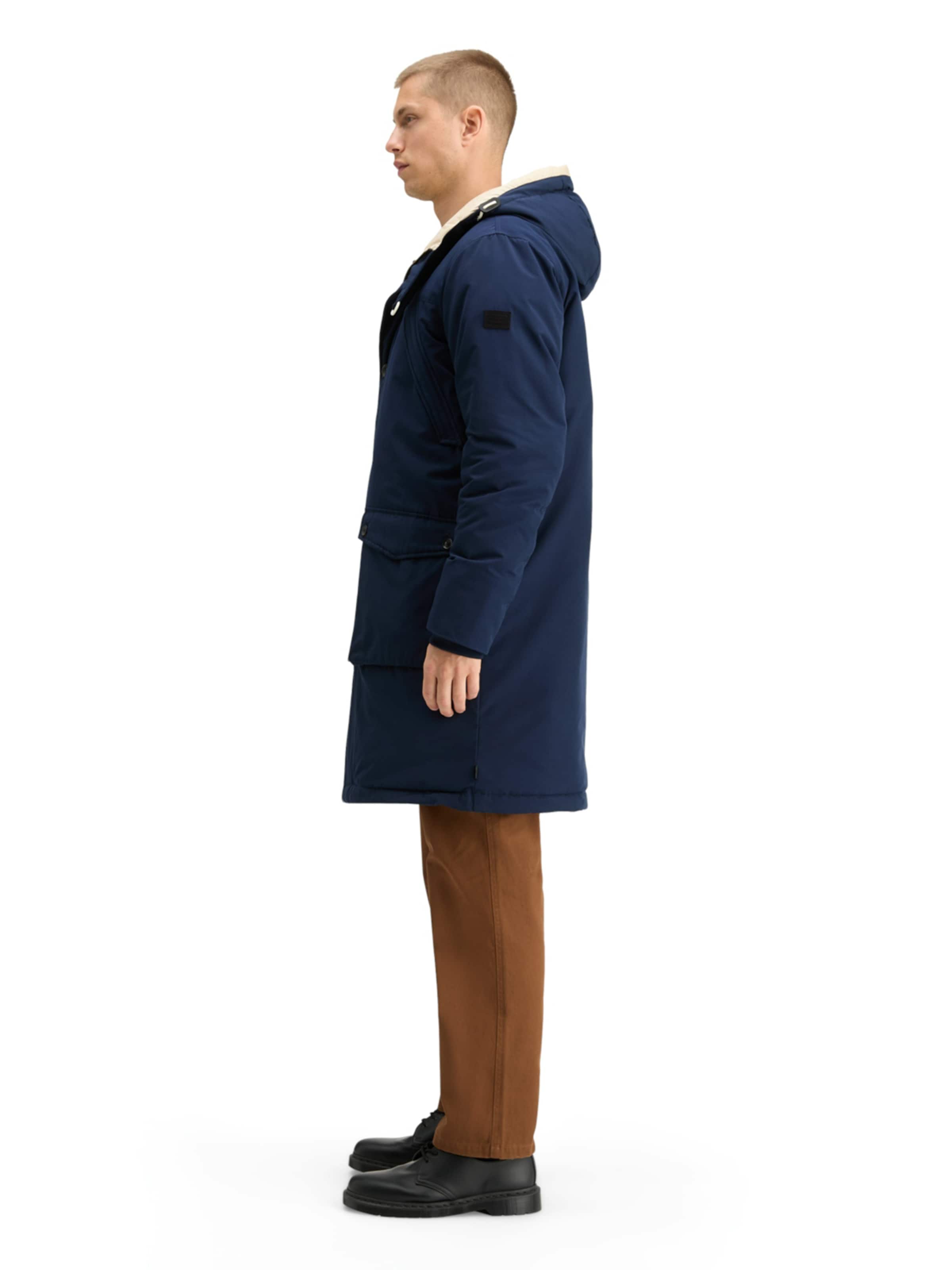 SCOTCH & SODA Overgangsfrakke 'HERITAGE' i blå