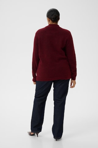 Pull-over KAFFE CURVE en rouge