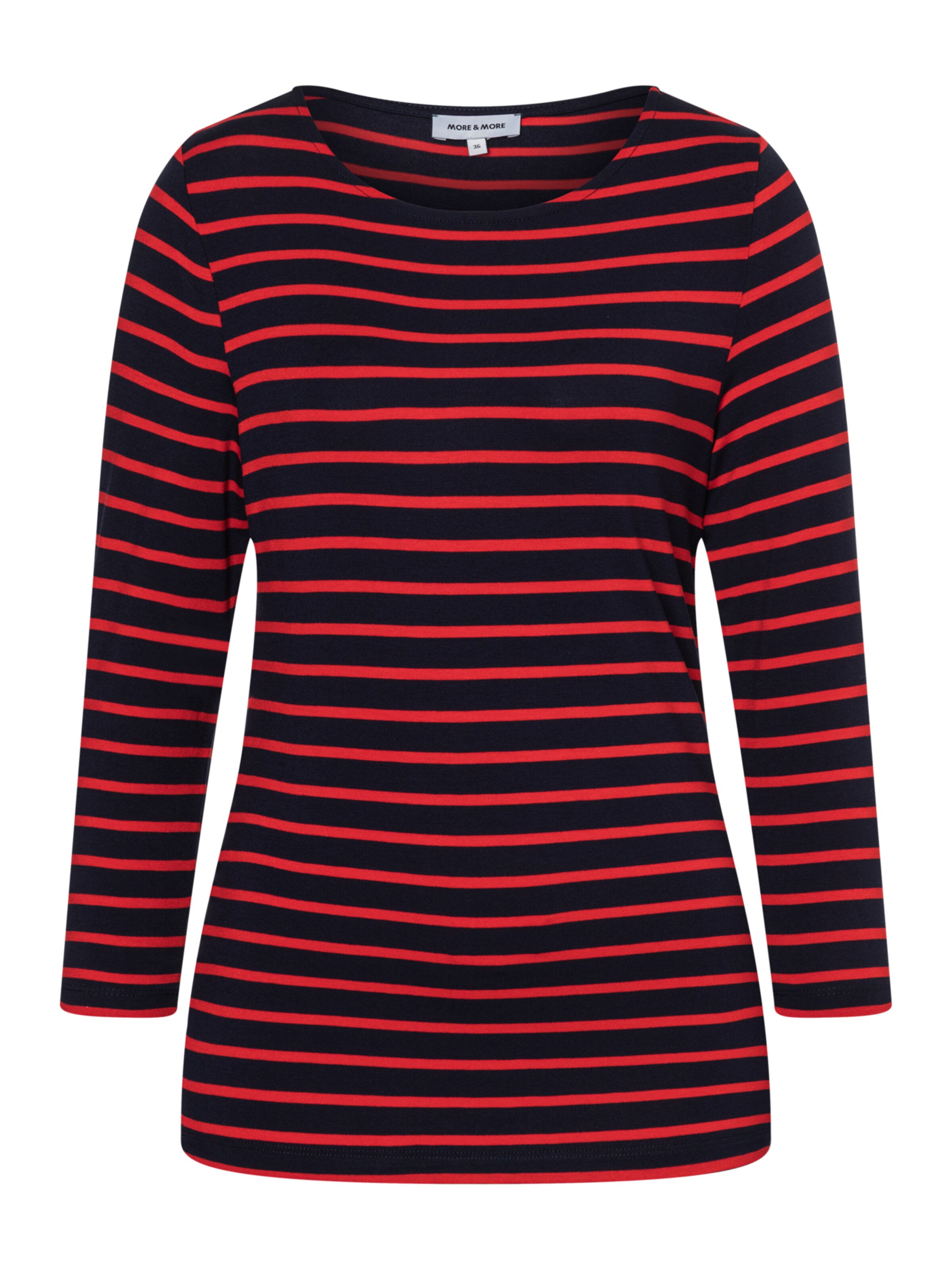 MORE & MORE Shirt in Blau: Vorderseite