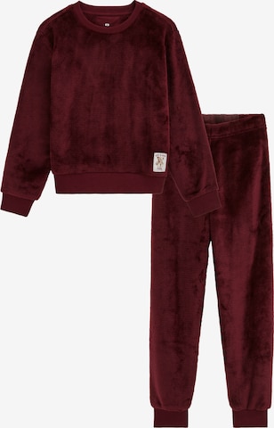 WE Fashion Yöpuku värissä punainen: etupuoli