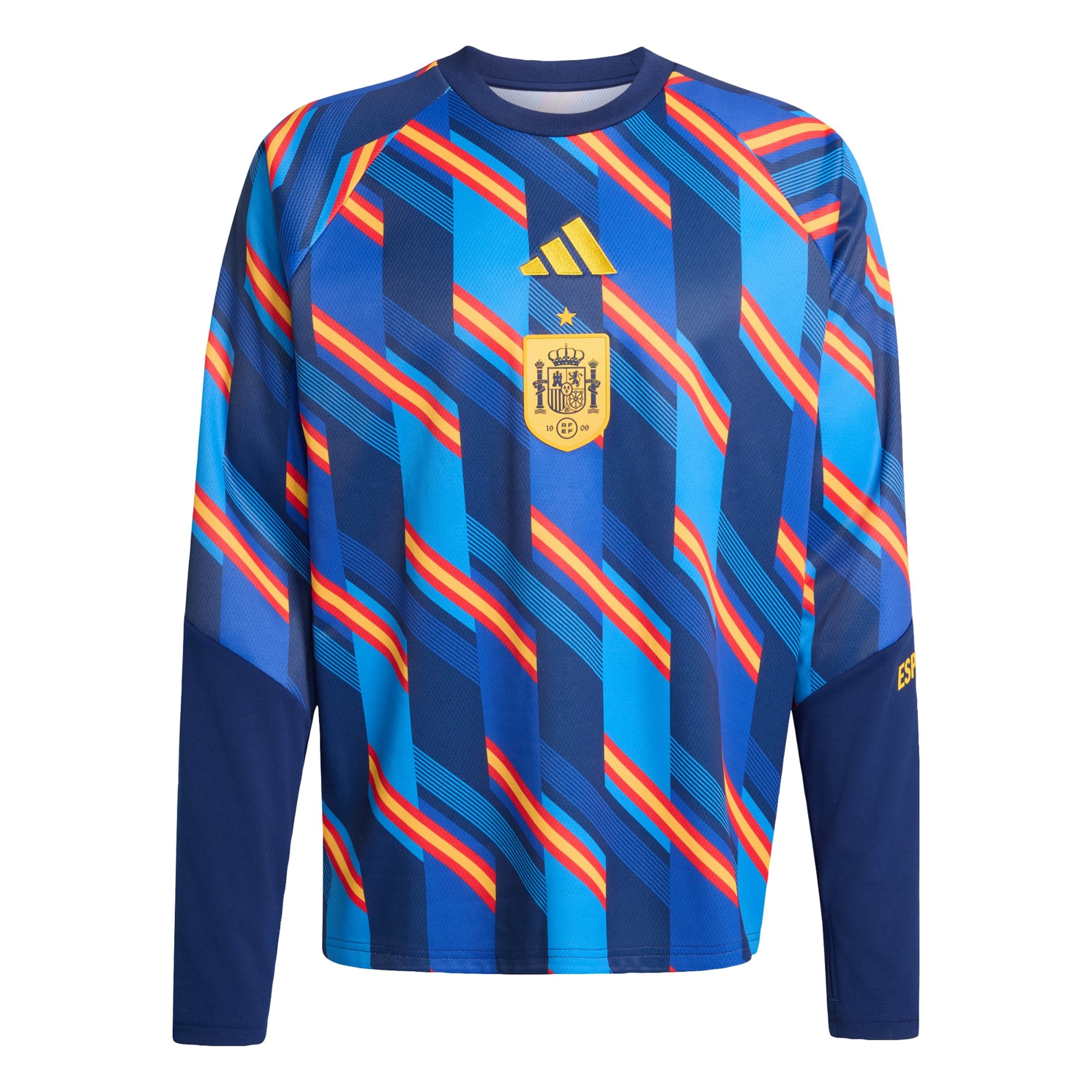 ADIDAS PERFORMANCE Trikot 'Spanien 26 Pre-Match' in Blau: Vorderseite