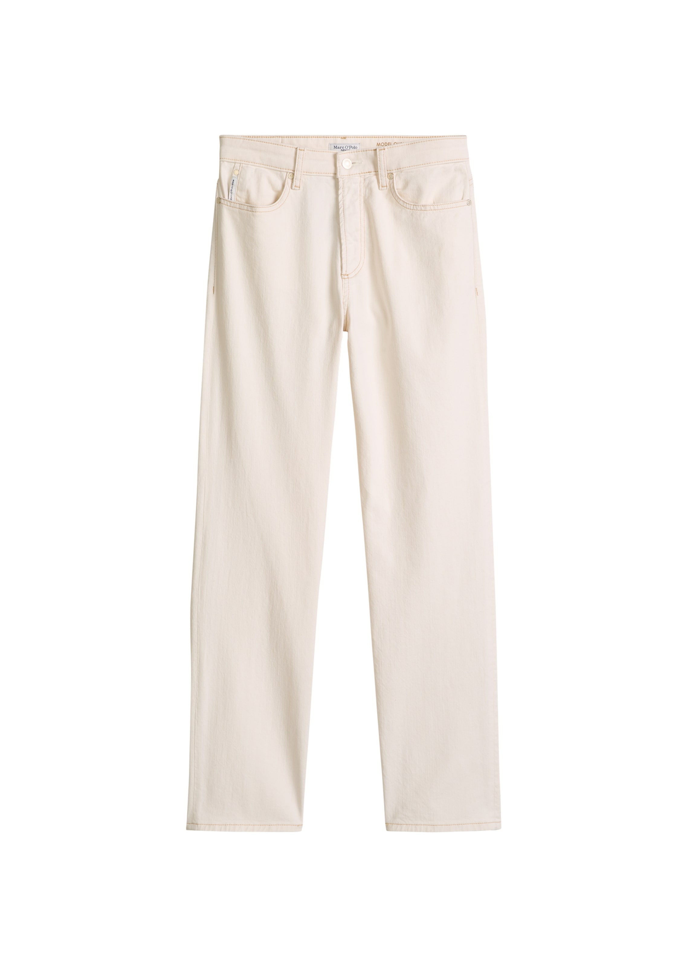 Regular Jean 'Olina' Marc O'Polo DENIM en blanc : devant