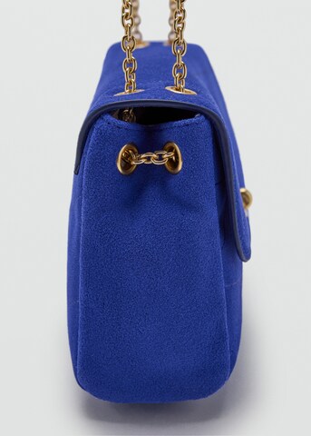 MANGO Schultertasche 'MONTES' in Blau