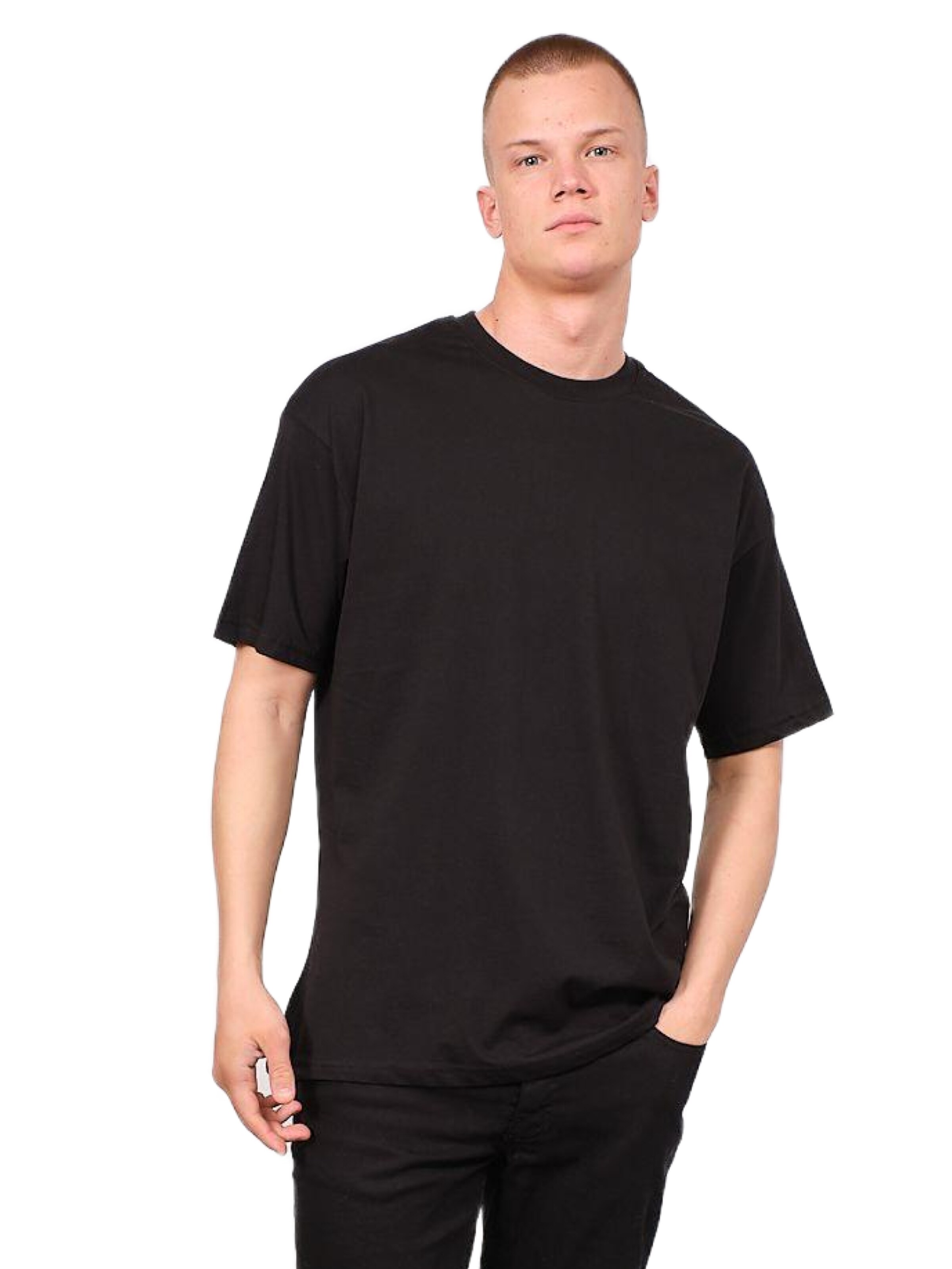 T-Shirt C&City en noir : devant