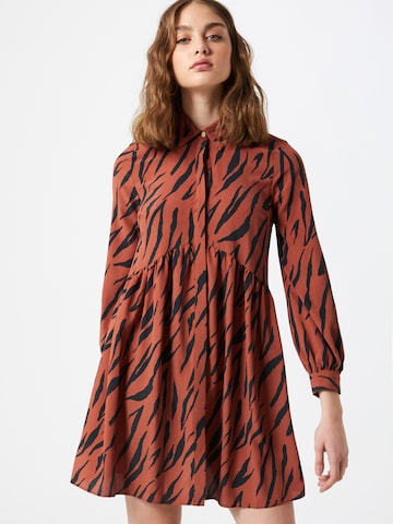 River Island - Vestido camisero 'Lisa' en rojo: frente