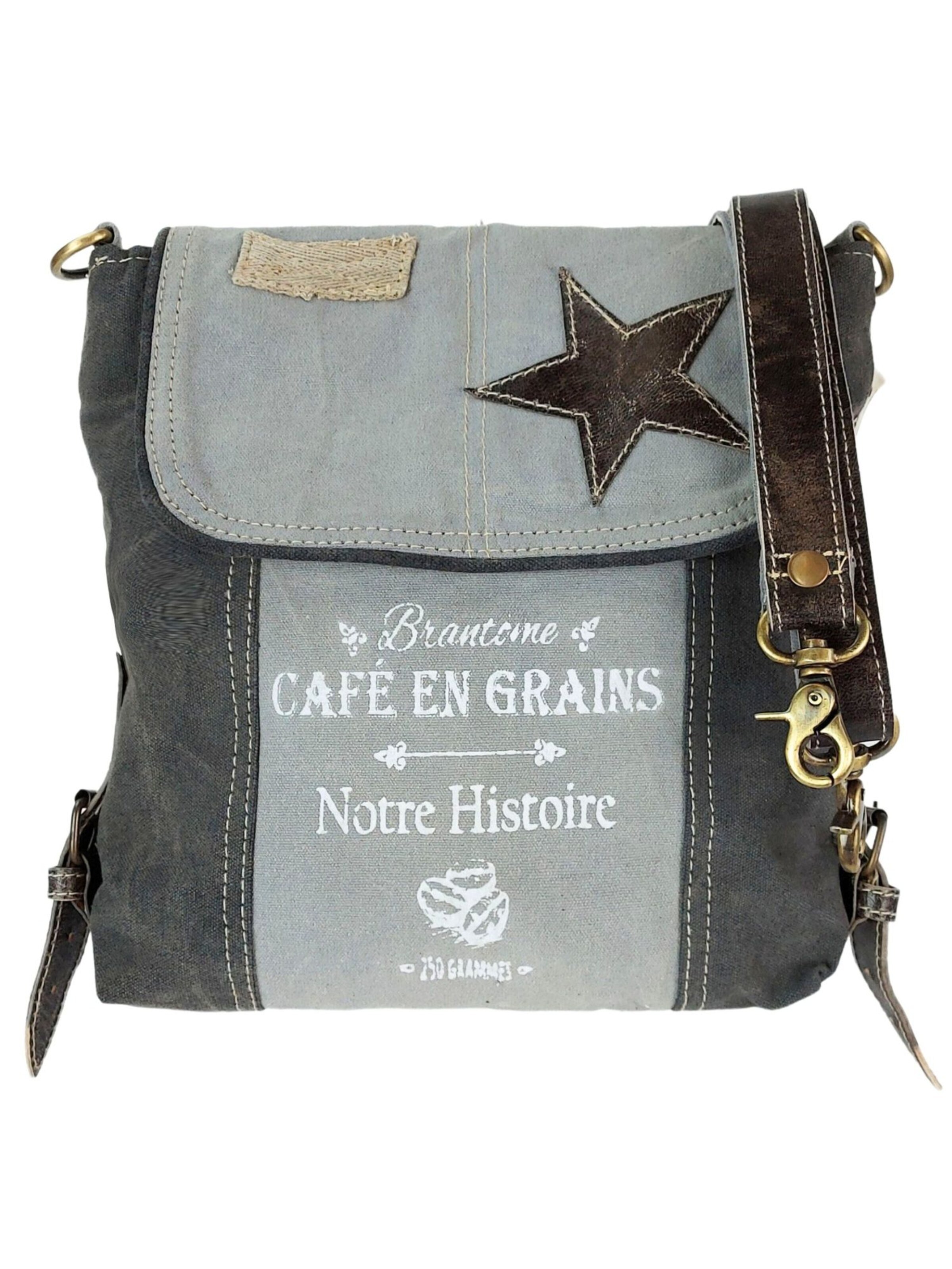 Sunsa Crossbody Bag 'Sunsa' in Grey: front