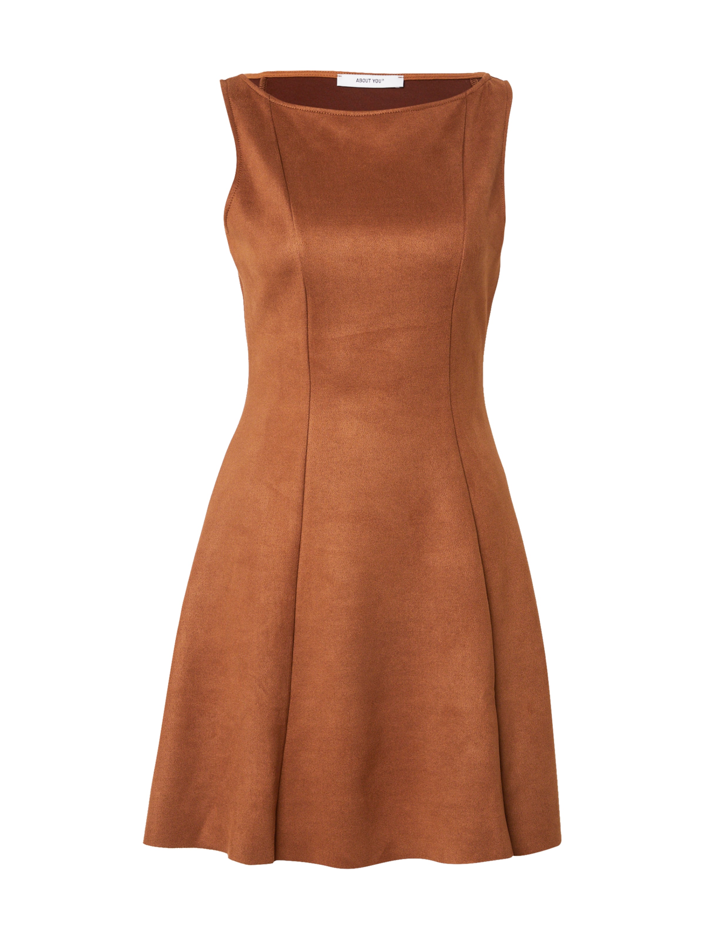 Robe 'Liz' ABOUT YOU en marron : devant