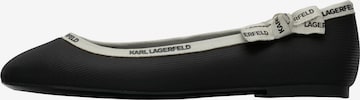 Karl LagerfeldBalerinke - crna boja: prednji dio