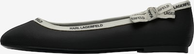 Balerinos iš Karl Lagerfeld, spalva – juoda / balta, Prekių apžvalga