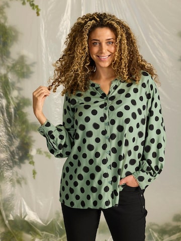 Zhenzi Blouse 'Alora 1193' in Green