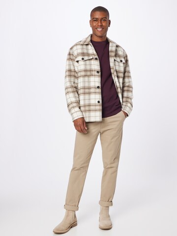 Iriedaily Regular fit Sweatshirt 'Mini Flag 2' in Purple