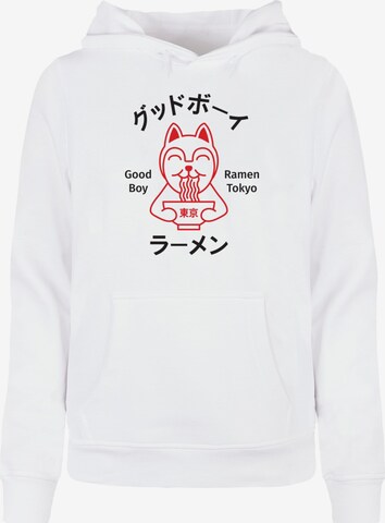 Merchcode Sweatshirt 'TORC - Good Boy' in Wit: voorkant