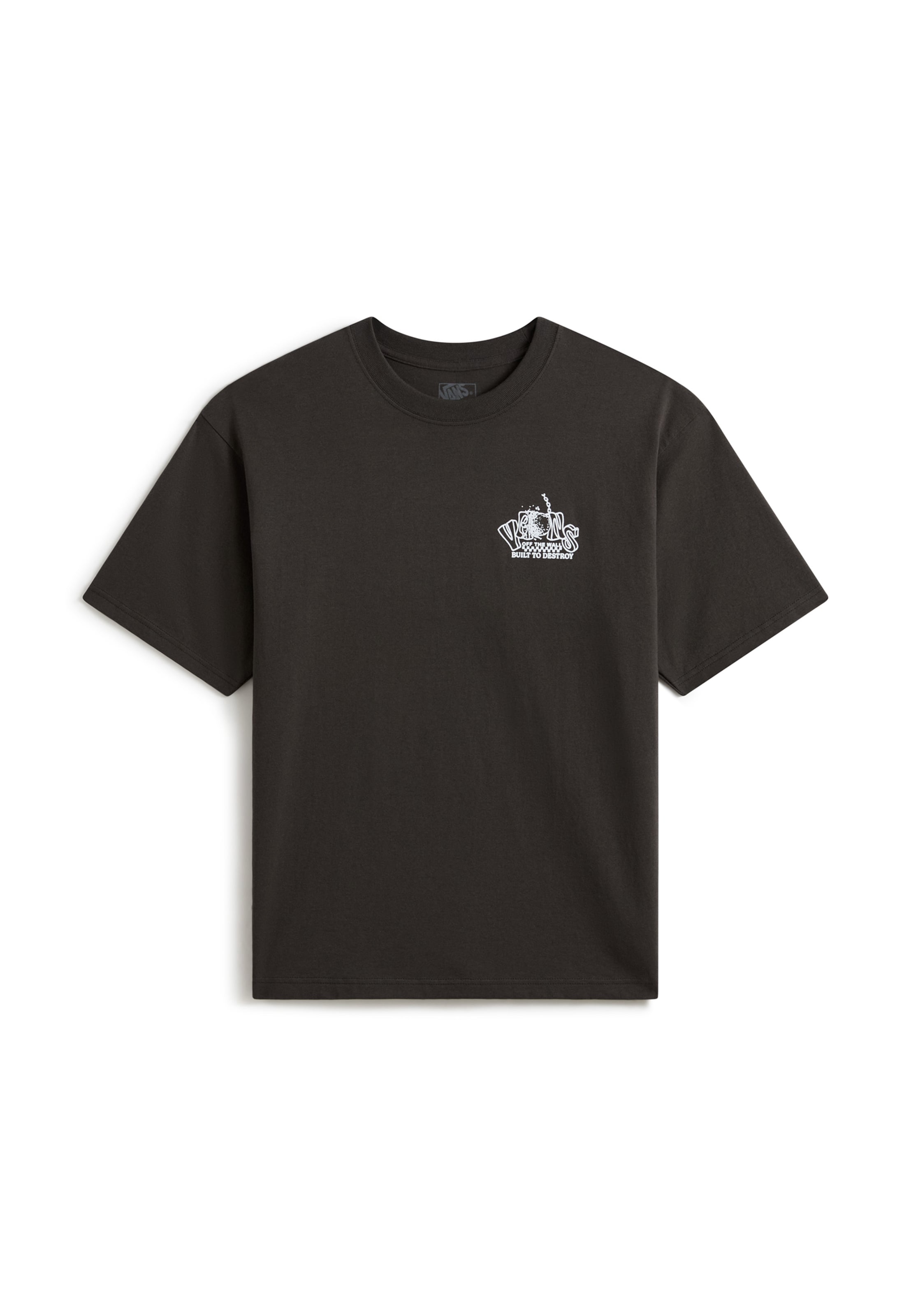 VANS Shirt 'Demolish' in Zwart: voorkant