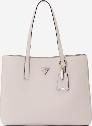 GUESS Шоппер 'MERIDIAN II GIRLFRIEND TOTE' в Бежевый: спереди