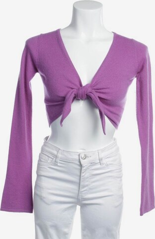 FTC Cashmere Sweater & Cardigan in XS in Purple: front