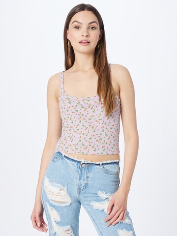 Free People Top in Purple: front