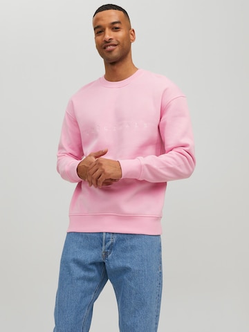JACK & JONES Sweatshirt 'Copenhagen' i pink: forside