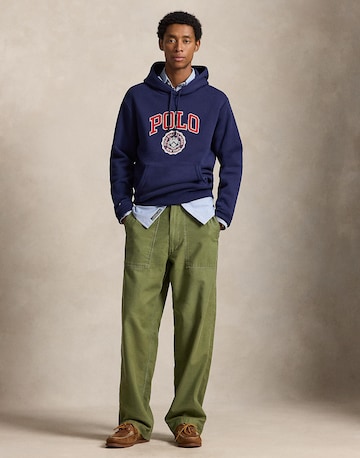 Polo Ralph Lauren Sweatshirt 'SEASONAL FLEECE' in Blue