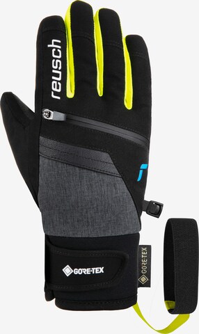 REUSCH Athletic Gloves 'Travis' in Black