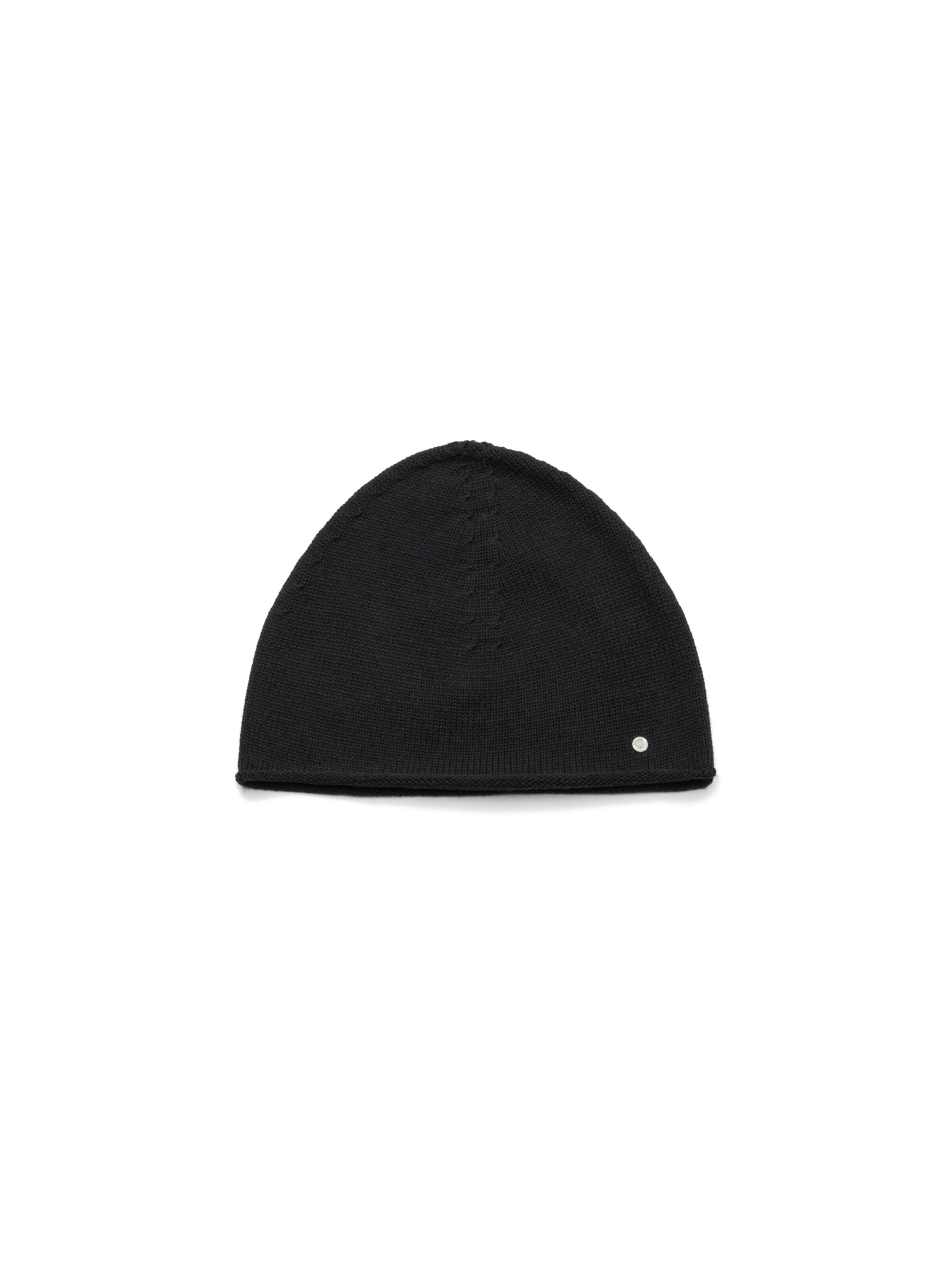 ENRAGE Hue 'NOMAD BEANIE' i sort: forside