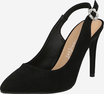 NEW LOOK Slingpumps in Zwart: voorkant