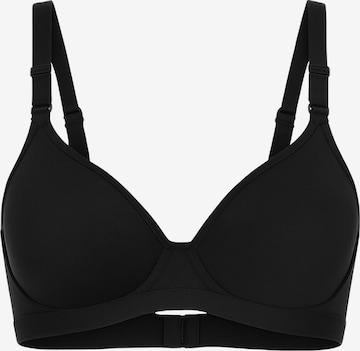 C&City T-Shirt BH in Schwarz: Vorderseite