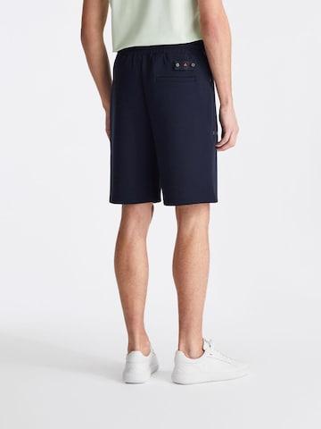 Peuterey Regular Sportbroek 'PEUTEREY MITCHEL 03 BERMUDA' in Blauw