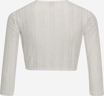 STOCKERPOINT Klederdracht blouse 'Alix' in Beige