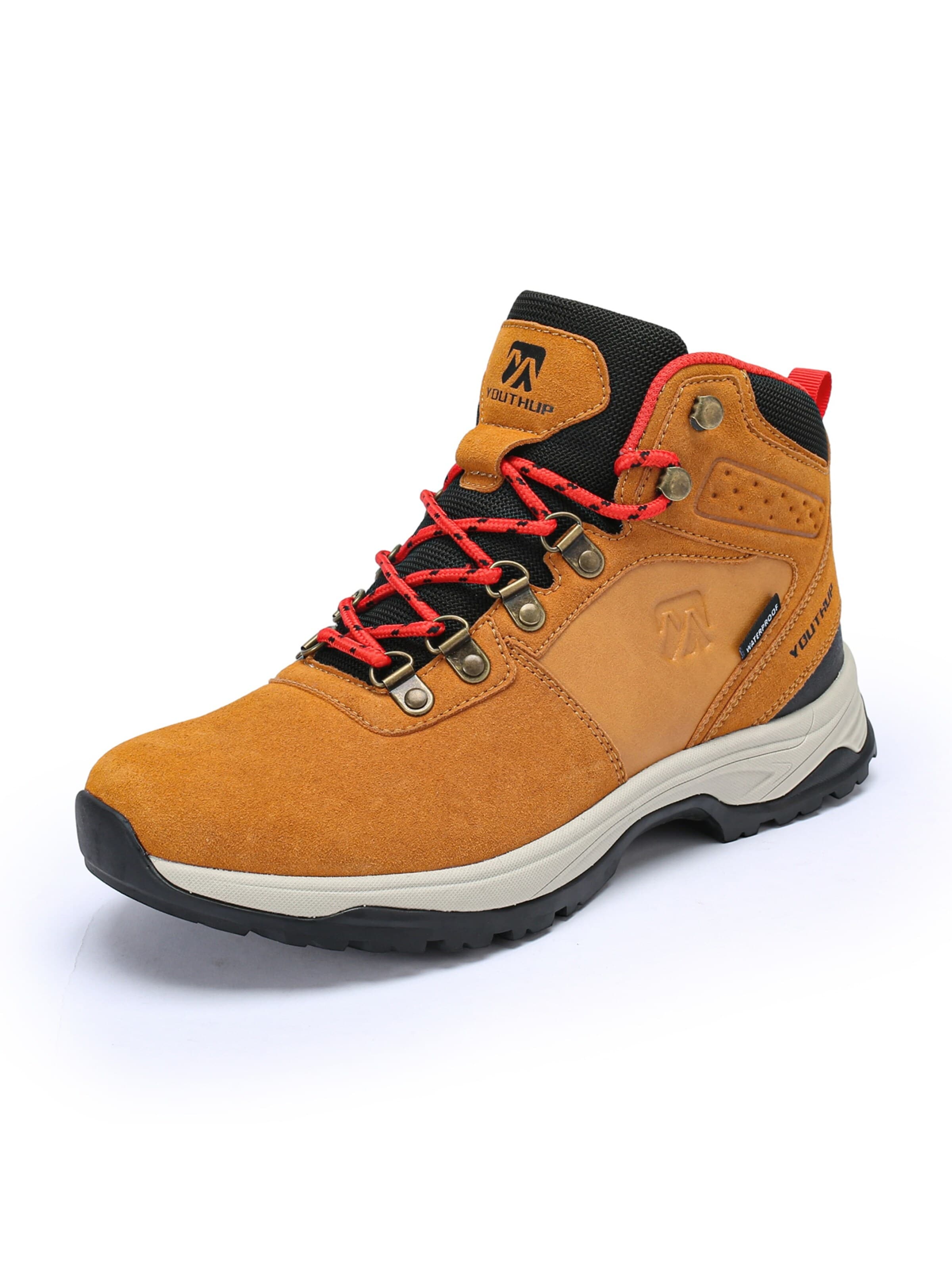 YOUTHUP Sneaker high 'SCHUTZENGEL' in 41 in sepia / rot / schwarz, Produktansicht