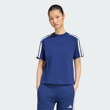 T-shirt fonctionnel ADIDAS SPORTSWEAR en bleu : devant