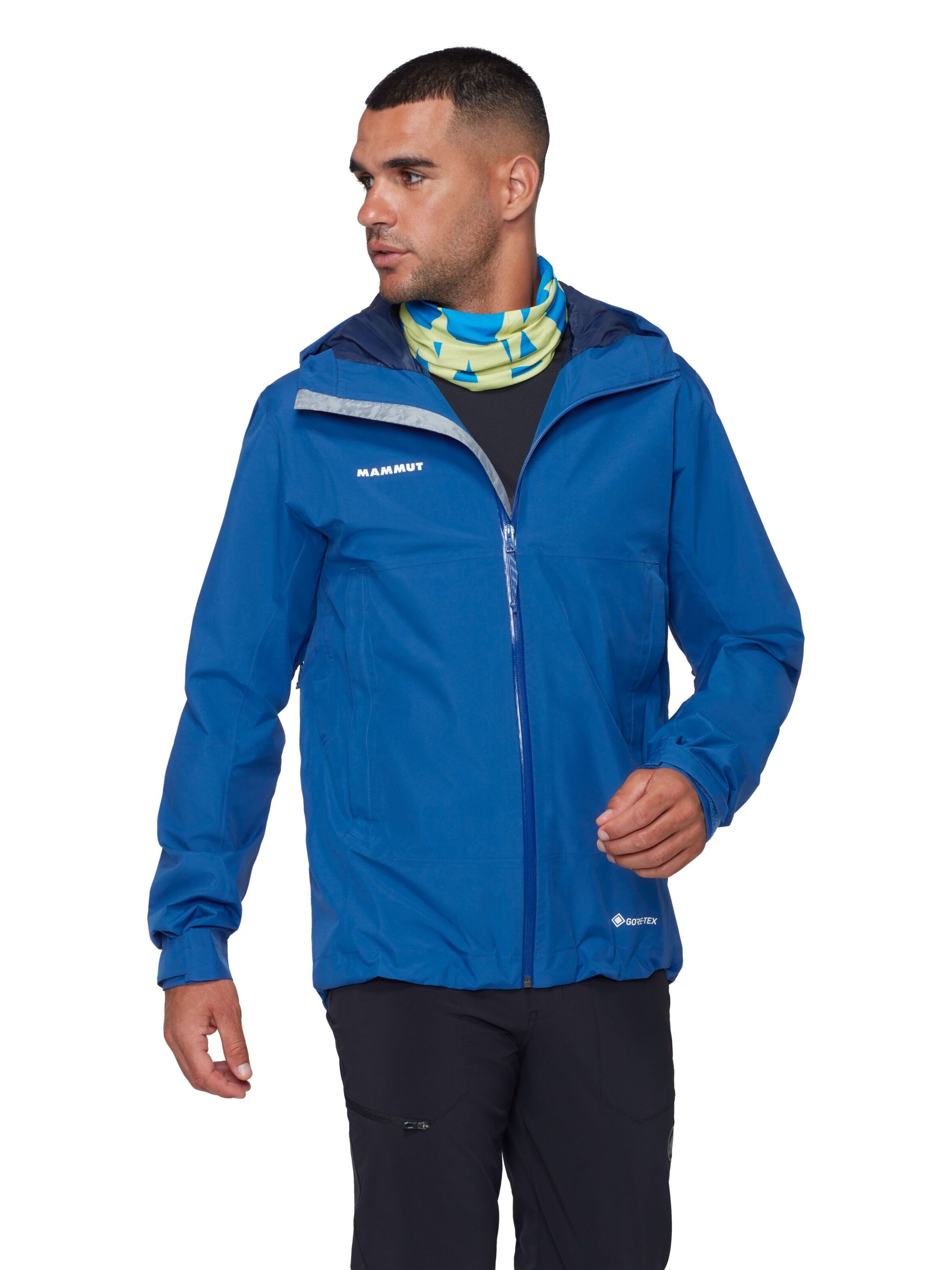 MAMMUT Outdoor jacket in Blue: front