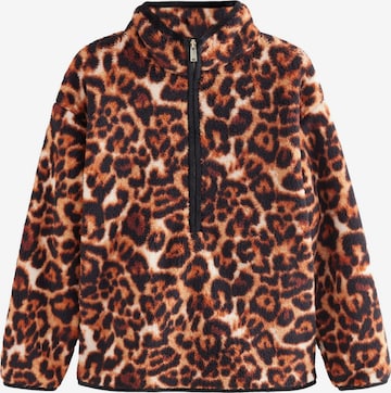 Next Fleecejacka i brun: framsida