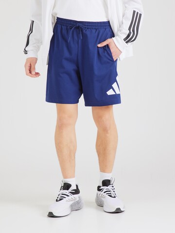regular Pantaloni sportivi di ADIDAS SPORTSWEAR in blu: frontale