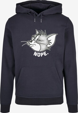 Sweat-shirt 'Tom And Jerry - Nope' ABSOLUTE CULT en bleu : devant
